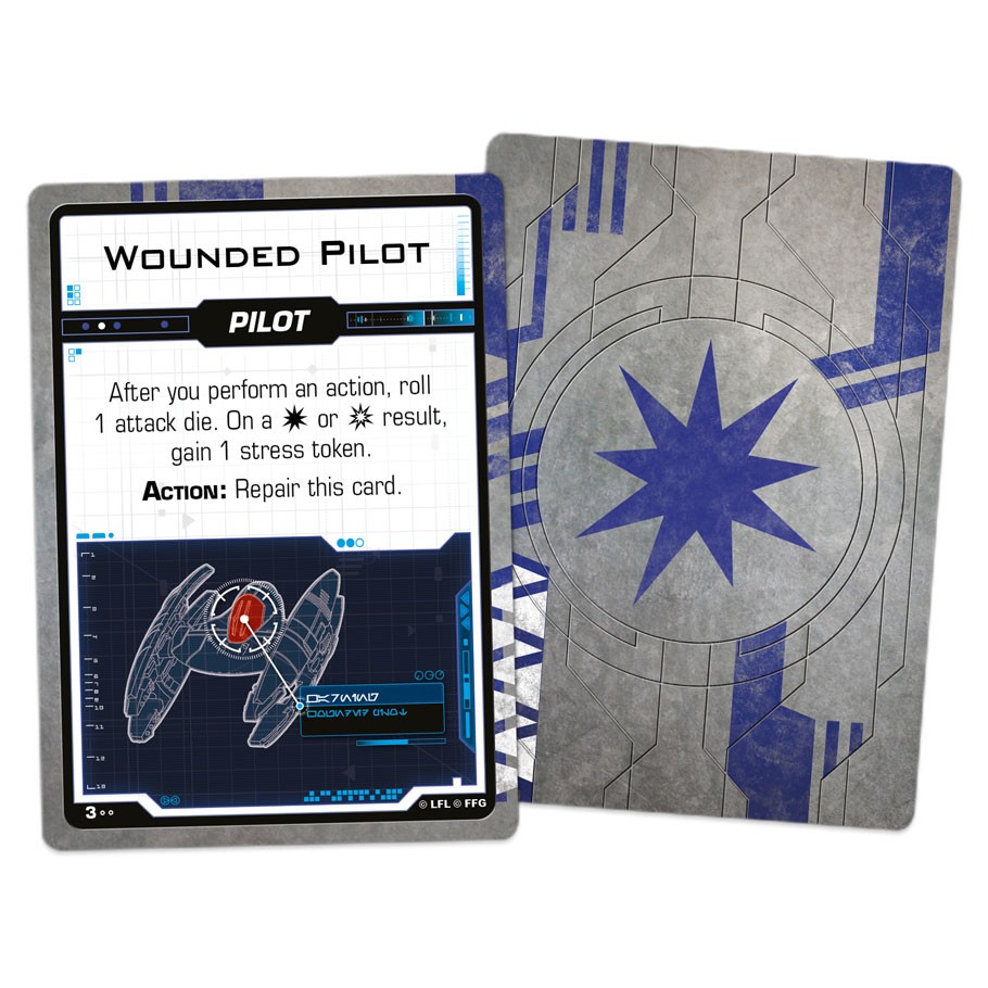 Star Wars : X-Wing Second Edition - Separatist Alliance Damage Deck